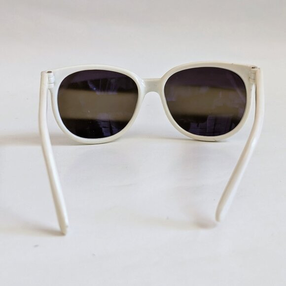 NWT Vintage 90's Kids Nylon C1000 Sport Sunglasses (S. White) - Picture 4 of 5